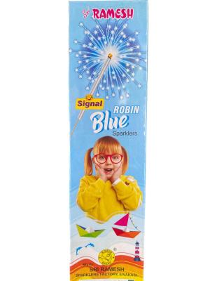 10CM  signal Blue sparklers
