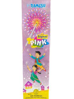 10CM  signal Pink Sparklers