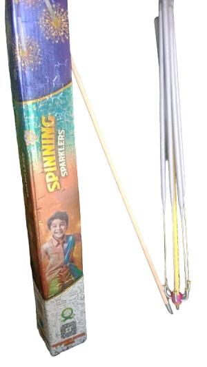 Rotating Sparklers