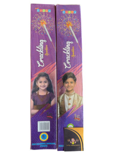 15CM CRACKLING SPARKLERS