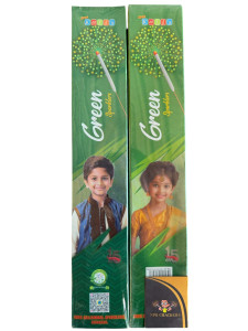 15CM GREEN SPARKLERS