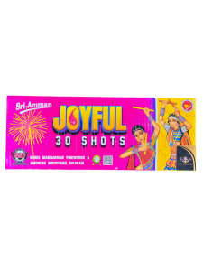 30 SHOT MULTICOLOUR WITH CRACKLING